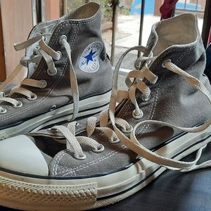 Men's Converse Chucks (Taylor) High Tops Grey